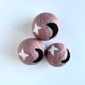 Moon and Stars Wool Dryer Balls